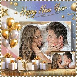 puzzle personalizzato con foto di Natale, regali con foto, puzzle personalizzati, carta bianca, crea regali personalizzati, 500 pezzi per donne/uomini, regalo di Natale