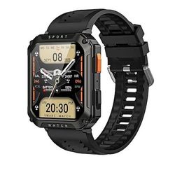 LIGE BW0619 Orologio intelligente 2.01 pollice Intelligente Guarda Bluetooth Avviso di chiamata Localizzatore di attività Monitoraggio del sonno Compatibile con Android iOS Da donna Da uomo Bussola