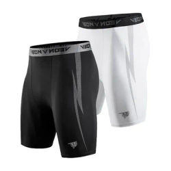 Veidoorn Compression Shorts Men Underwear Spandex Runnining Workout Athletic Leggings Sports Active Shorts