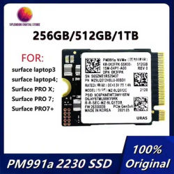 Original PM991a 1TB 512GB 256GB SSD M.2 2230 Internal Solid State Drive PCIe3.0x4 NVME SSD For Microsoft Surface Pro7+ SteamDeck