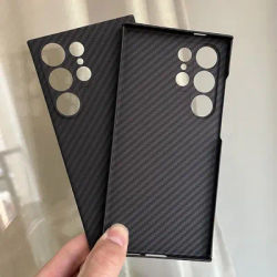 really carbon fiber Case For Samsung Galax S25/S24/S23Ultra case Ultra-Thin Aramid fiber for Galaxy