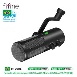 FIFINE Tank3 Heavy-Duty Metal USB/XLR Dynamic Microphone for Podcasting, Studio-Grade Recording, Noise Reduction & Premium Sound