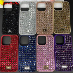 Luxury Drilling Series Case For Iphone16pro Max 15 14 13 12 Girls Premium Glittering High-Value