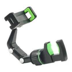 Phone Holder for Guitar Head Mic Stand Music Stand 360-degree Rotatable Smartphone Clip with 10 Guitar Picks Wiping Cloth