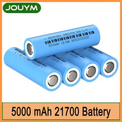 100% New Original INR21700 50G 3.7V 5000mAh 21700 Lithium Rechargeable Battery