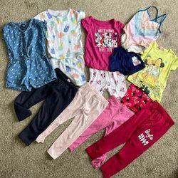 Disney Matching Sets | Girls 13-Piece Set Of Clothes Size 4 | Color: Pink | Size: 4g