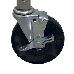 Saniserv P1909904 Swivel Casters, 2 with Brakes, Stainless Steel