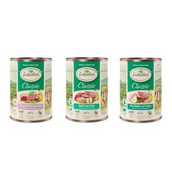 Lukullus Adult 12 x 400 g - Mix 6 (3 gusti): Manzo, Pollame, Coniglio