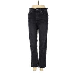 Gap Jeans - High Rise: Black Bottoms - Women's Size 4