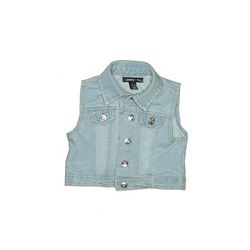 Limited Too Denim Vest: Blue Jackets & Outerwear - Kids Girl's Size 6