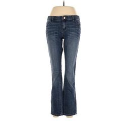 Simply Vera Vera Wang Jeans - Mid/Reg Rise: Blue Bottoms - Women's Size 4