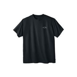 Men's Big & Tall Billabong double logo tee by Billabong in Black (Size 4XLT)