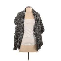 525 America Cardigan Sweater: Gray - Women's Size Large