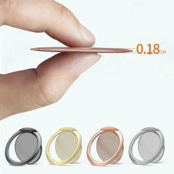 Extremely Thin Luxury Metal Mobile Phone Socket Holder Universal Telephone Magnetic Car Bracket