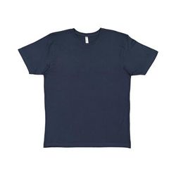 LAT 6101 Youth Fine Jersey T-Shirt in Denim size XL | Ringspun Cotton LA6101