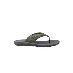 Extra Wide Width Men's KS Island Flip Flops by KS Island in Olive (Size 12 EW)