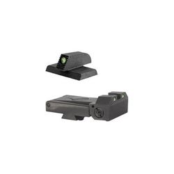 Kensight Kimber Adjustable 1911 Sight Set Trijicon Tritium insert - Night Sights - Matching Front Sight Black 960-263