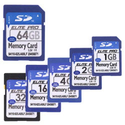 Carte mémoire flash numérique sécurisée carte SD 1 Go 2 Go 4 Go 8 Go 16 Go 32 Go 64 Go