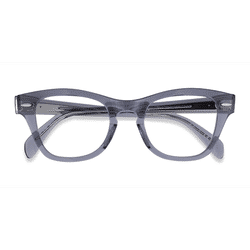 Unisex s horn Clear Gray Plastic Prescription eyeglasses - Eyebuydirect s Ray-Ban RB0707V