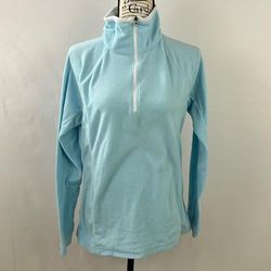 Columbia Tops | Columbia Glacial Iv Half Zip Pullover Fleece Women's Medium | Color: Blue/White | Size: M