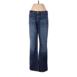 Gap Jeans - Mid/Reg Rise: Blue Bottoms - Women's Size 27