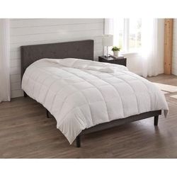 Down Alternative Comforter by BrylaneHome in White (Size FL/QUE)