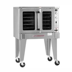 Southbend PCG90S/SD NG Platinum Single Full Size Natural Gas Commercial Convection Oven - 90,000 BTU, Gas Type: NG
