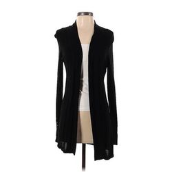 White House Black Market Cardigan Sweater: Black - Women's Size X-Small