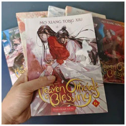 vol.1-8 is option Tian Guan Ci Fu manga books in English Novel heaven official's blessings Book Romance Comic 1/2 books