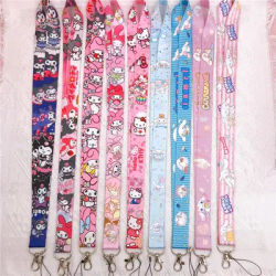 Anime Hello kitty cinturino per cellulare cordino appeso cartone animato Anti perso corda