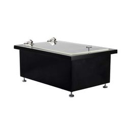 Tablecraft CW8002LBRATBK 18 1/8" Portable Cold Well w/ 1 Pan Capacity, Ice Cooled, Black