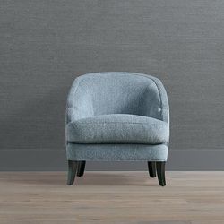 Tilda Accent Chair - Driftwood Linen Parks Performance - Frontgate