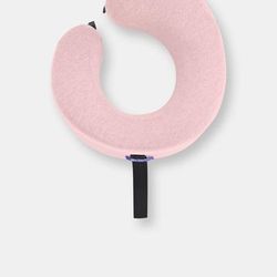 Cushion Lab Ergonomic Travel Neck Pillow - Pink - L