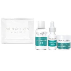 Skin Actives Scientific Hydrating Bundle - Cleansing Oil, Every Lipid Serum, Ultimate Moisturizing Cream