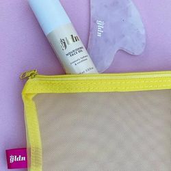 Six Gldn Gua Sha Rose Quartz Facial Tool & Nourishing Face Oil