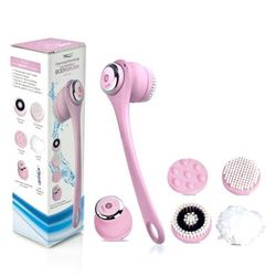 ISO Beauty Cleansing & Exfoliating Rechargeable All-In-1 Body Brush - Pink