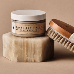 The Lyfestyle Co. Green Tea And Aloe Natural Body Polish