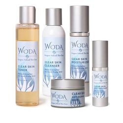 WODA Natural Skin Care Clear Skin Bundle