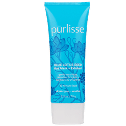 Purlisse Blue Lotus Seed Mud Mask + Exfoliant - 1.7 OZ