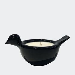 gunia_project Bird-Shapped Candle - Black - Black