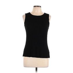 Cable & Gauge Sweater Vest: Black Sweaters & Sweatshirts - Women's Size Large