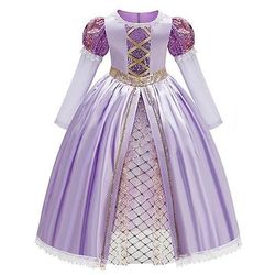 Settimana del libro 2026 Fiaba Principessa Sofia Abito da damigella Costume per festa a tema Cosplay for Ragazze Bambini Carnevale Mascherata Settimana del libro Matrimonio Ospite di nozze