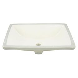 18.25-in. W 13.5-in. D CUPC Certified Rectangle Undermount Sink In Biscuit Color - American Imaginations AI-537