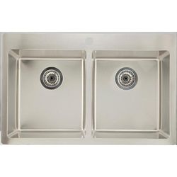 31.75-in. W CSA Approved Stainless Steel Kitchen Sink With Stainless Steel Finish And 18 Gauge - American Imaginations AI-27694