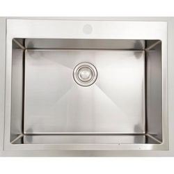 27-in. W CSA Approved Stainless Steel Kitchen Sink With Stainless Steel Finish And 18 Gauge - American Imaginations AI-27539