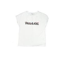 UT for Uniqlo Short Sleeve T-Shirt: White Tops - Kids Girl's Size 150