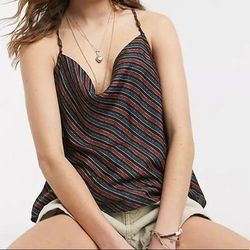 Free People Tops | Free People Top | Color: Blue/Orange | Size: M