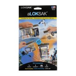 LOKSAK aLOKSAK Waterproof Bags - Small Multipack (5 x 4", 4 x 7", 6 x 6", 9 x 6") LOK-ALOKD4-SMP