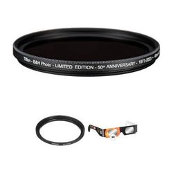 Tiffen 18-Stop Solar ND Filter with 46-49mm Step-Up Ring 49ND54