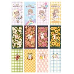 Kawaii Weekly Notebook Agenda Book Grid Planner 6.